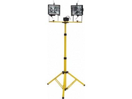 Halogenreflektor 500 W DUO Telestativ