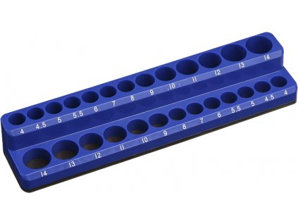 Magnet-Steckschlüsselhalter 26-tlg.