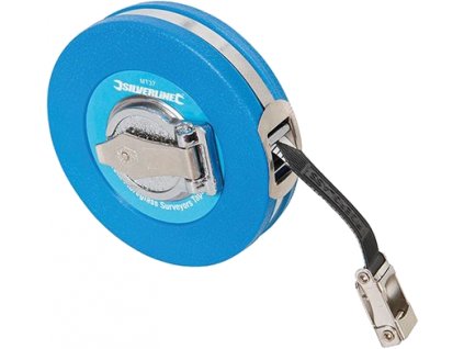 GFK-Rollmessband 10 m Silverline