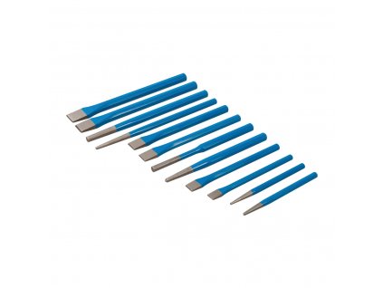 Meißel, Stempel und Stempel 12er Set Silverline