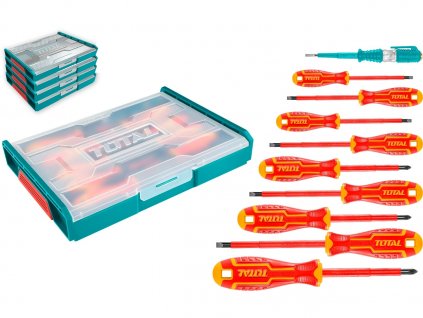 Elektrikerschraubendreher, 10er-Set