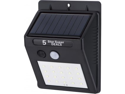 LED-Solarleuchte 20 LEDs 200 lm mit Sensor