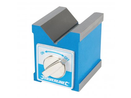Silverline Magnetischer V-Block 70 × 60 × 70 mm