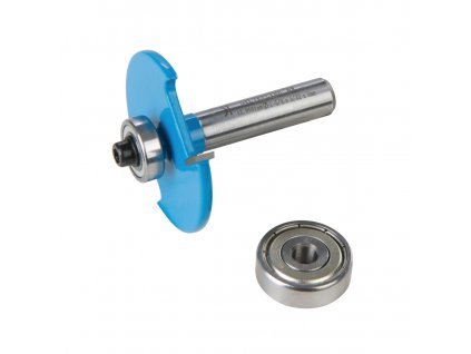 Lamellennutfräser Größe A 10 & 20 mit Lager, 8 mm Silverline Schaft