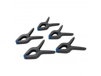 Federklemmen 100/200 mm - 5 Stück Silverline