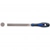 Leichte Werkstattfeile 300 mm, mit ergonomischem Griff, 30 × 5 mm, Sek. 1