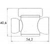 1/2" Zwischensegmentventil LOC-LINE