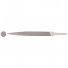 Präzisions-Flachspitzfeile niedrig 100 mm, 12 × 1,3 mm, sec 0