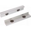 Magnetische Alu-Backen für Schraubstock - Gummi