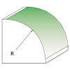 Konkaver Radiusfräser L 19 × 9,5/12R3,2