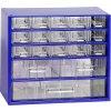 Kleinteilemagazin zur Wandmontage MINI 6760, blau