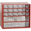 Kleinteilemagazin zur Wandmontage MINI 6760, rot