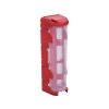 Rot hängender modularer Organizer, LANG (420ml), PP