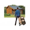 Brennholzwagen 52 × 57 × 107/73 cm, Tragkraft 80 kg