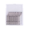 Ersatzklingen 10 Stück zum Entgraten 8803680, Schaft 3,2 mm +10 Stück Ersatzklingen, HSS M35 (5% Co)
