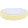 Schaumstoff-Polierscheibe, T80, gelb, 180 × 30 mm, Klettverschluss 150 mm