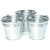 Eimer verzinkt 14 l - 3 St. Silverline