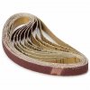 Schleifband 10 × 330 mm P120 Set 10-tlg.