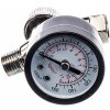 Regelventil 1/4" mit Manometer