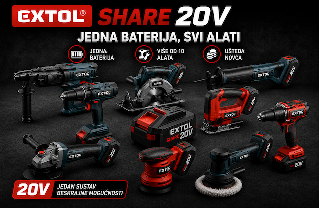 EXTOL AKU SHARE20V