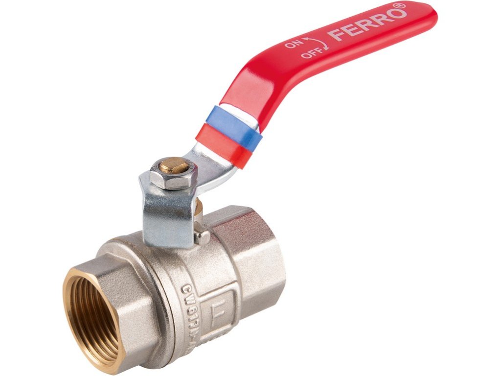 Kuglasti ventil punog protoka - poluga MM 1/2"