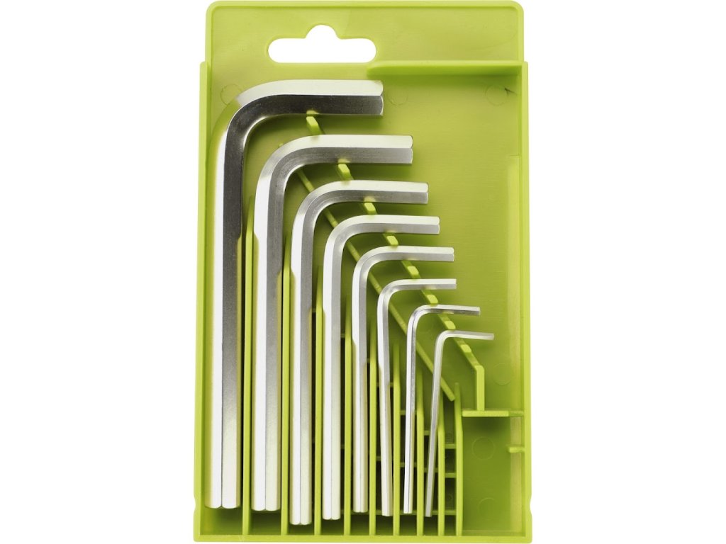 L - Allen tipke, set od 8, 2 - 10 mm