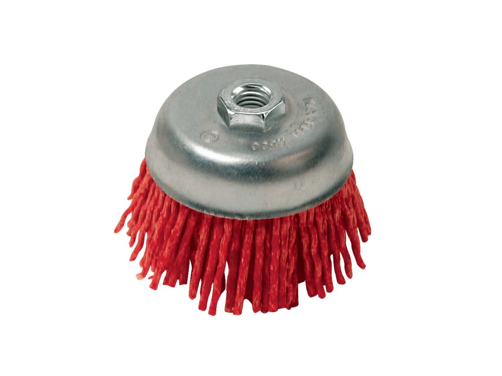 Najlonska četka 75 mm gruba srebrna linija