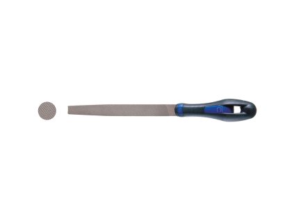 Datoteka radionice ravna šiljastom 200 mm, s ergonomskom ručkom, 20 × 5 mm, s 2