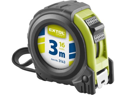 Mjerna traka, 3 m, širina trake 16 mm