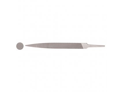 Precizna ravna šiljasta datoteka, niska 100 mm, 12 × 1,3 mm, s 4