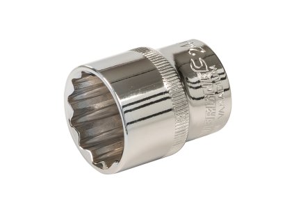 Ključ utičnice 24 mm 1/2" 12-točka, kratka Silverline