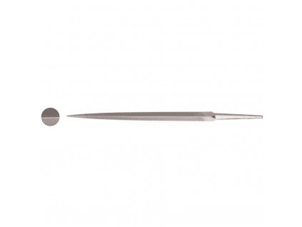 Precizna trokutasta datoteka 100 mm, 6,3 × 6,3 mm, s 4