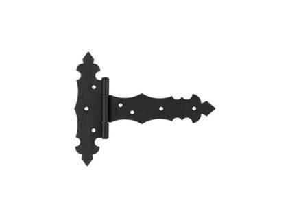 Trostruka šarka ukrasni 150 × 35 × 80 × 2,0 mm CRNI ZTD 150 C