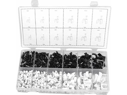Set kabelskih stezaljki 390 kom