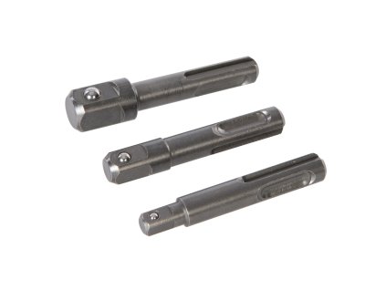 SDS Plus adapter na 1/4", 3/8", 1/2" Silverline