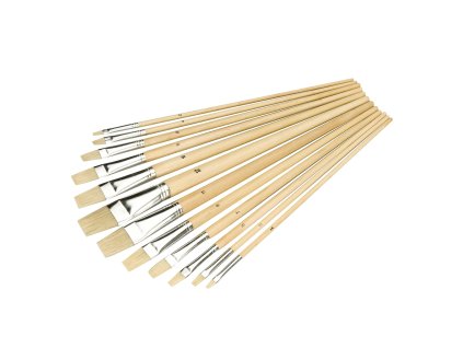 Završne četke ravne 12 kom Silverline