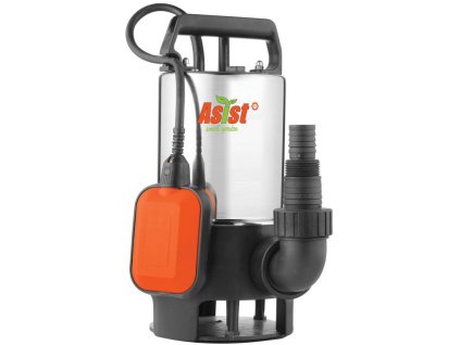 Potopna pumpa za mulj 1100 W ASIST od nehrđajućeg čelika