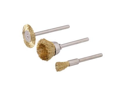 Set žičane četke 3 kom mjedi Silverline