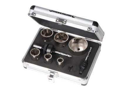 Srebrni krunski dijamantni svrdla 19 - 57 mm