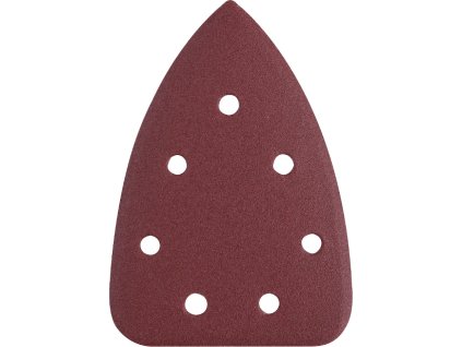Abrazivni papiri delta, čičak, pakiranje. 10 kom, 140 × 100 mm, P100