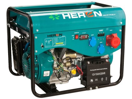 Generator benzina i plina (LGP/NG) 13 KS/5,5 kW (400 V) 2 × 2 kW (230 V)