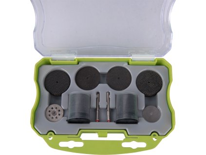 Ravni nastavci brusilice, set od 74