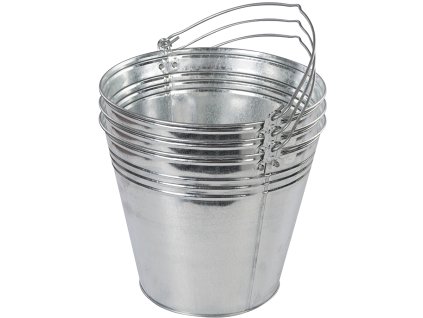 Pocinčana kanta 14 l - 3 kom Silverline