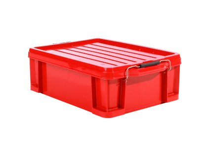 Plastični sanduk s poklopcem 23 l