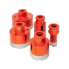 Set od 5 dijamantnih kruna za bušenje, Ø 20-35-45-55-68 mm, navoj M14, EXTOL PREMIUM