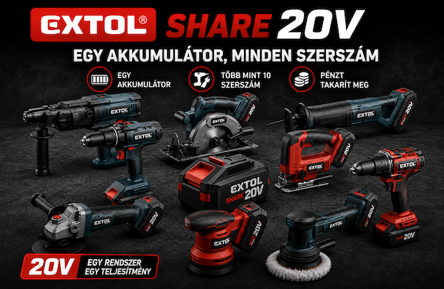 EXTOL AKU SHARE20V