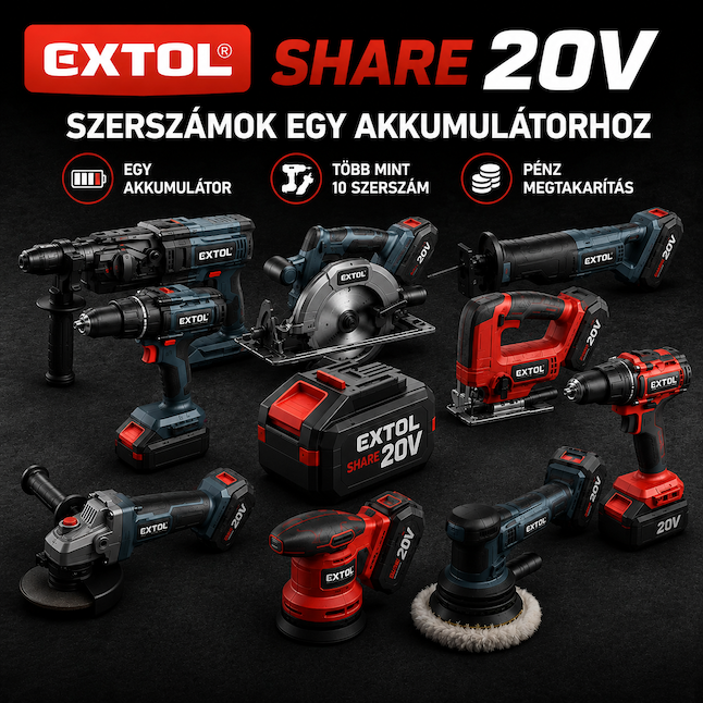 EXTOL AKU SHARE20V