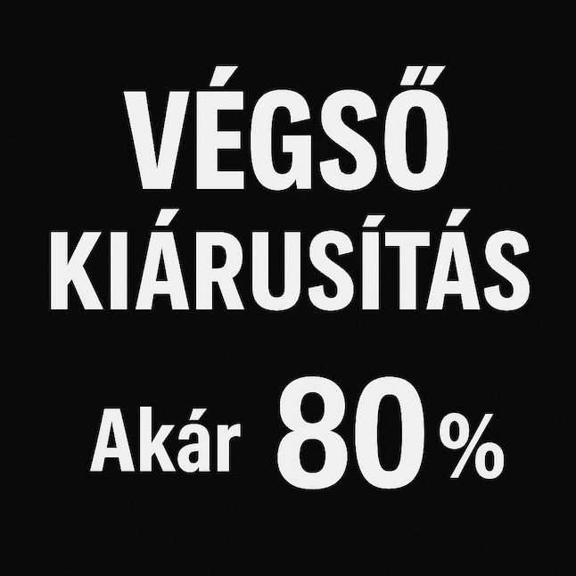 Totális KIÁRUSÍTÁS