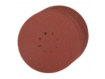 Csiszolókorong SZ 225 mm P60 8 lyuk - 10 db Silverline