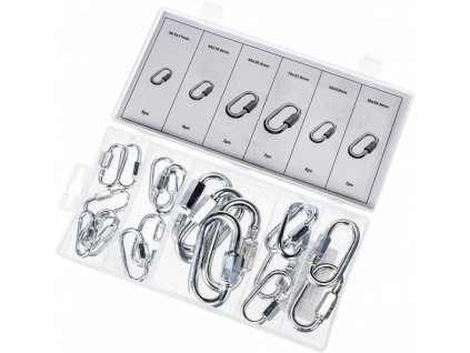 Karabiner készlet csavaros zárral